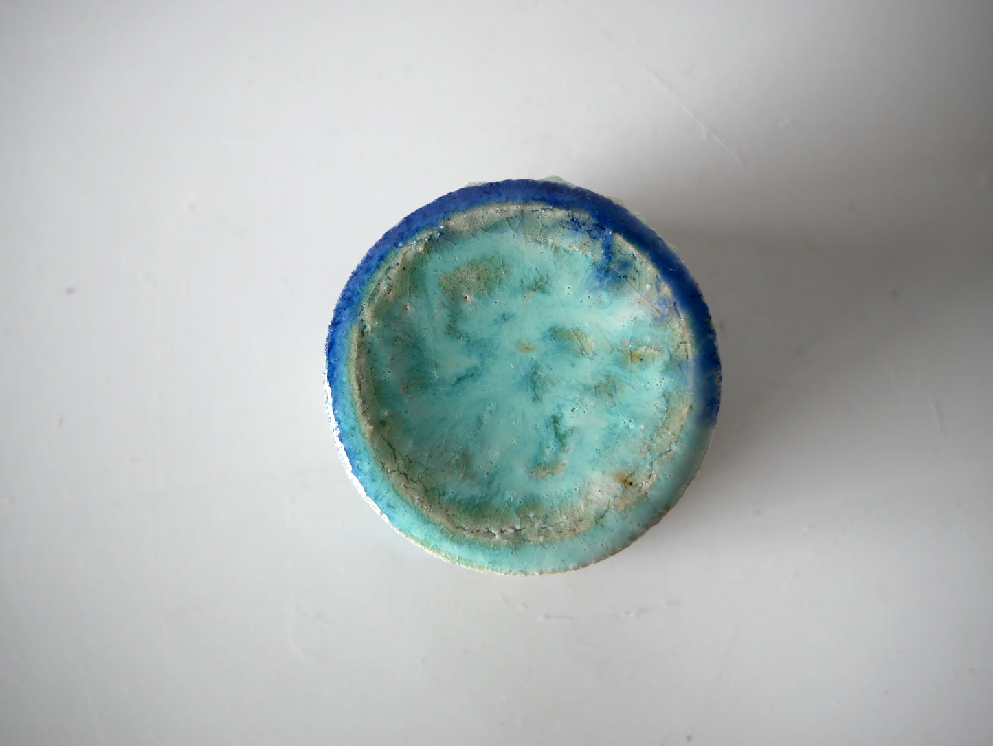 Takashi Kimura [80. White and Blue Glaze Teaware]