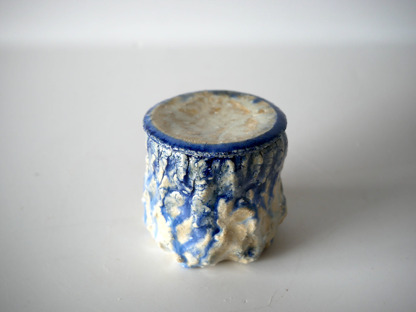 Takafumi Kimura [81. Blue-and-White Glazed Teaware]