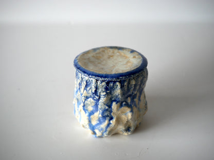Takafumi Kimura [81. Blue-and-White Glazed Teaware]
