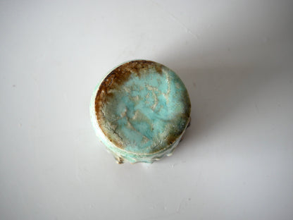 Takashi Kimura [79. celadon and white glazed tea utensils]
