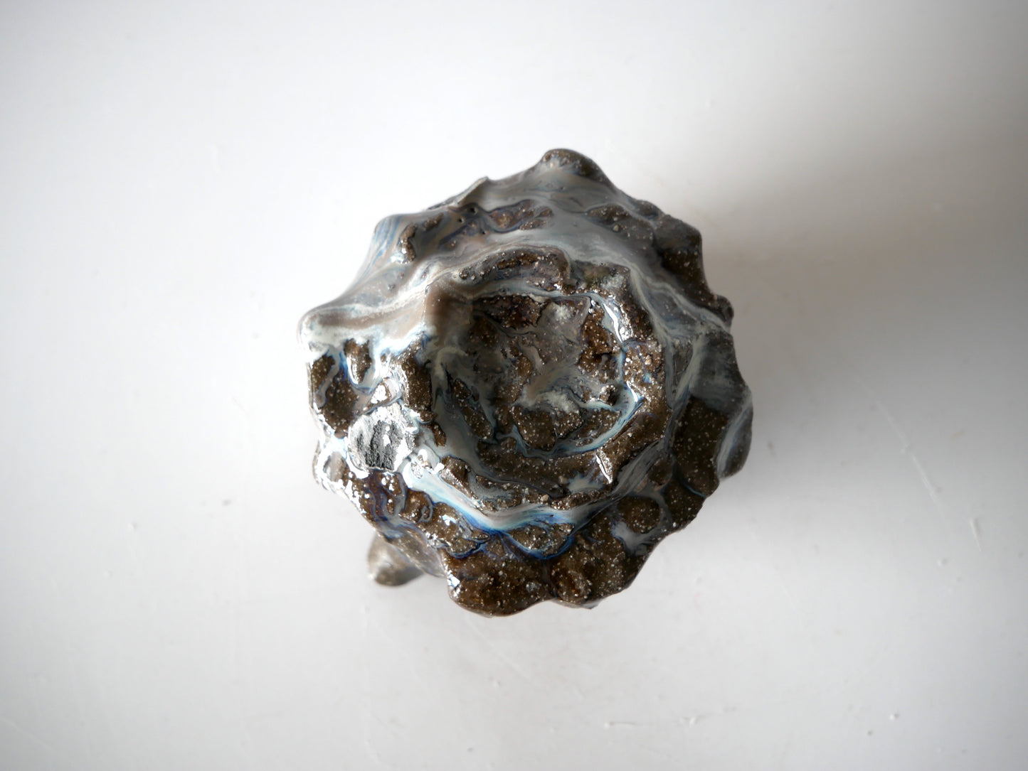 Kimura Takashi [85. Ash-glazed Katakuchi Bowl]