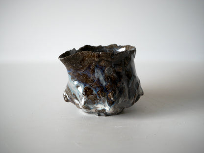 Kimura Takashi [85. Ash-glazed Katakuchi Bowl]