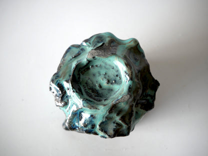 Takashi Kimura [83. Green Glazed Spouted Bowl]