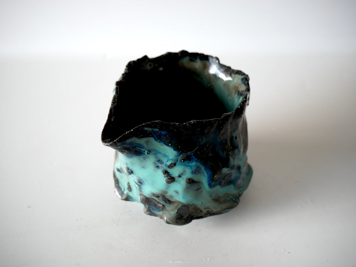 Takashi Kimura [83. Green Glazed Spouted Bowl]