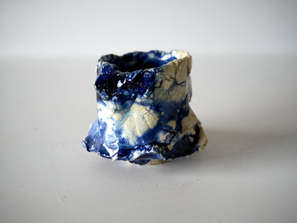Takashi Kimura [136. Celadon and White Glazed Guinomi]