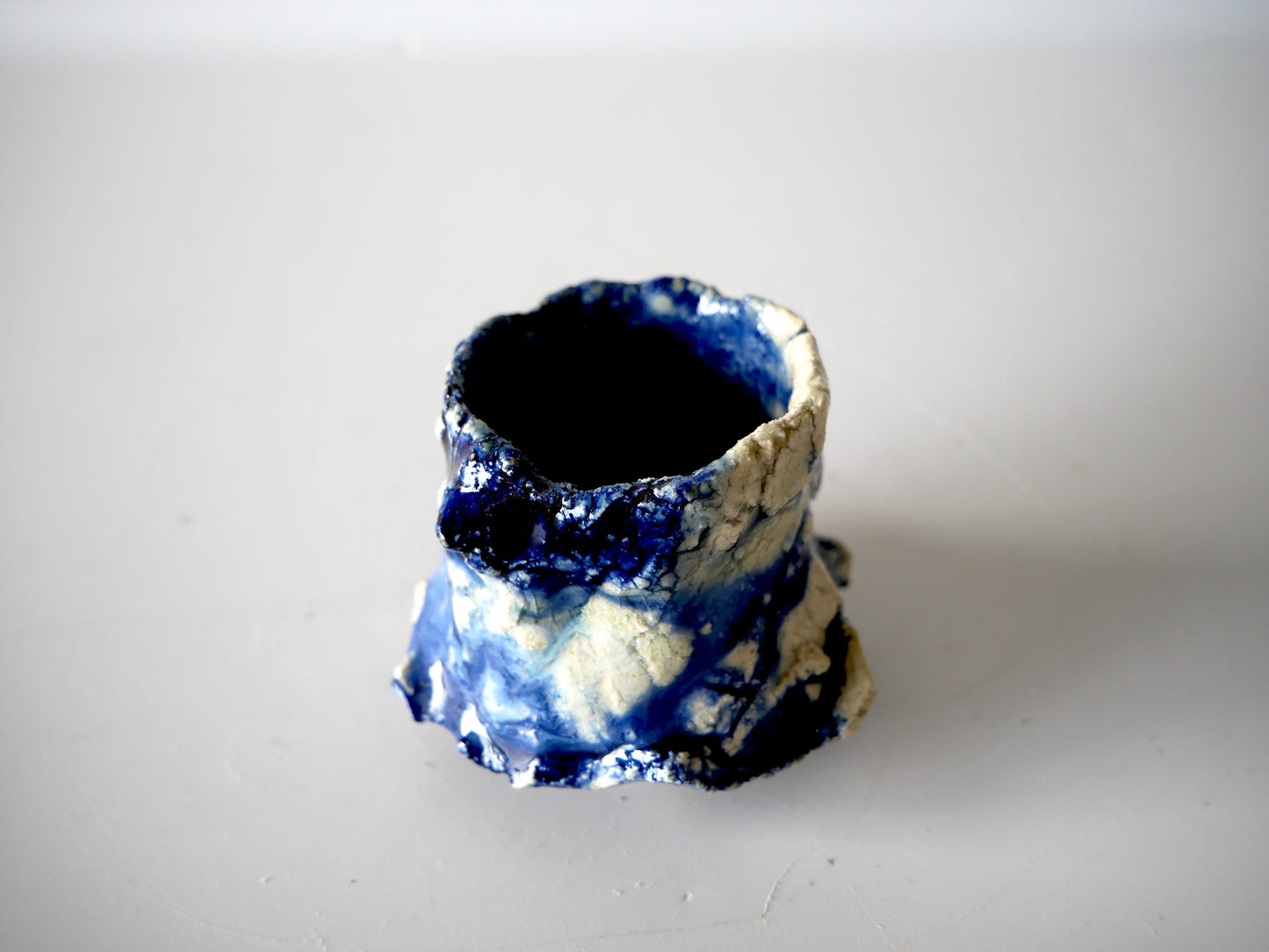 Takashi Kimura [136. Celadon and White Glazed Guinomi]