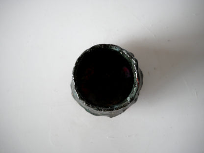 Takashi Kimura [149. Ash glaze Hikidashi sake cup]