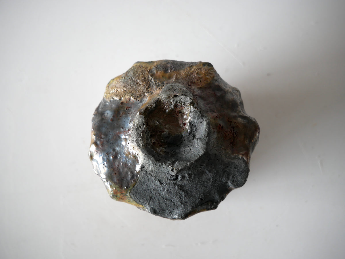 Takashi Kimura [145. Ash-glazed Hikidashi Guinomi]