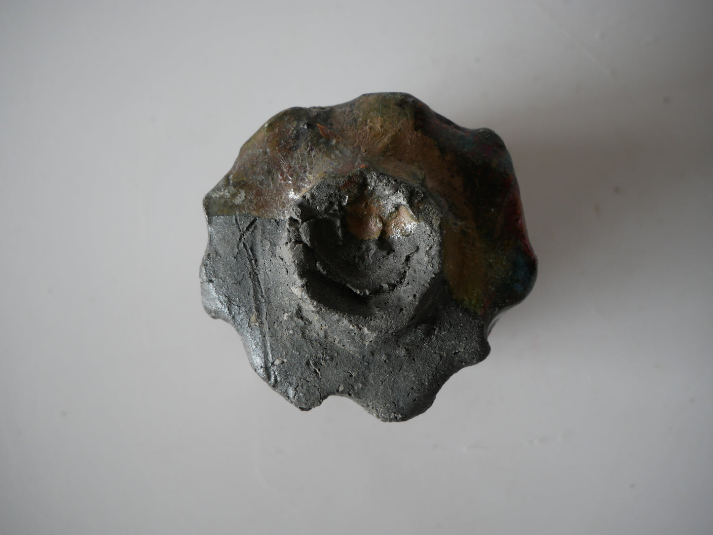Takashi Kimura [144. Ash Glaze Hiki-de Guinomi]