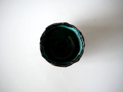 Takafumi Kimura [140. Green-glazed sake cup]