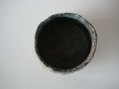 Takashi Kimura [13. Green Glaze Yohen Tea Bowl]