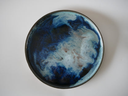 Takashi Kimura [9-b. Ash-glazed flat bowl]