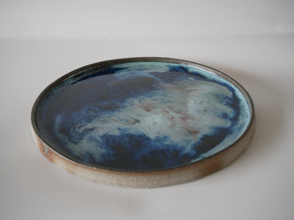Takashi Kimura [9-b. Ash-glazed flat bowl]