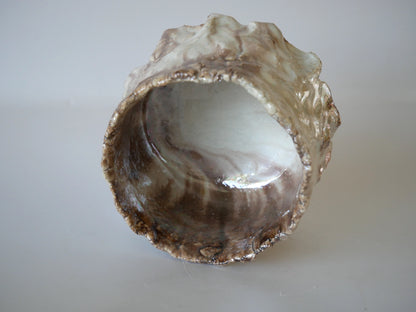 Takafumi Kimura [23. White glaze iridescent teabowl]