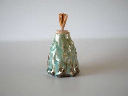 Takashi Kimura [53. Green and White Glaze Iridescent Shaker]