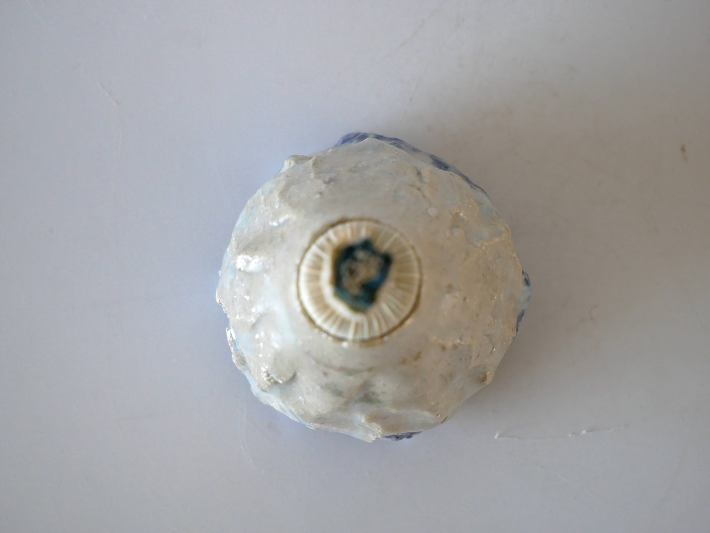 Takashi Kimura [57. Pale Blue Glazed Incense Container]