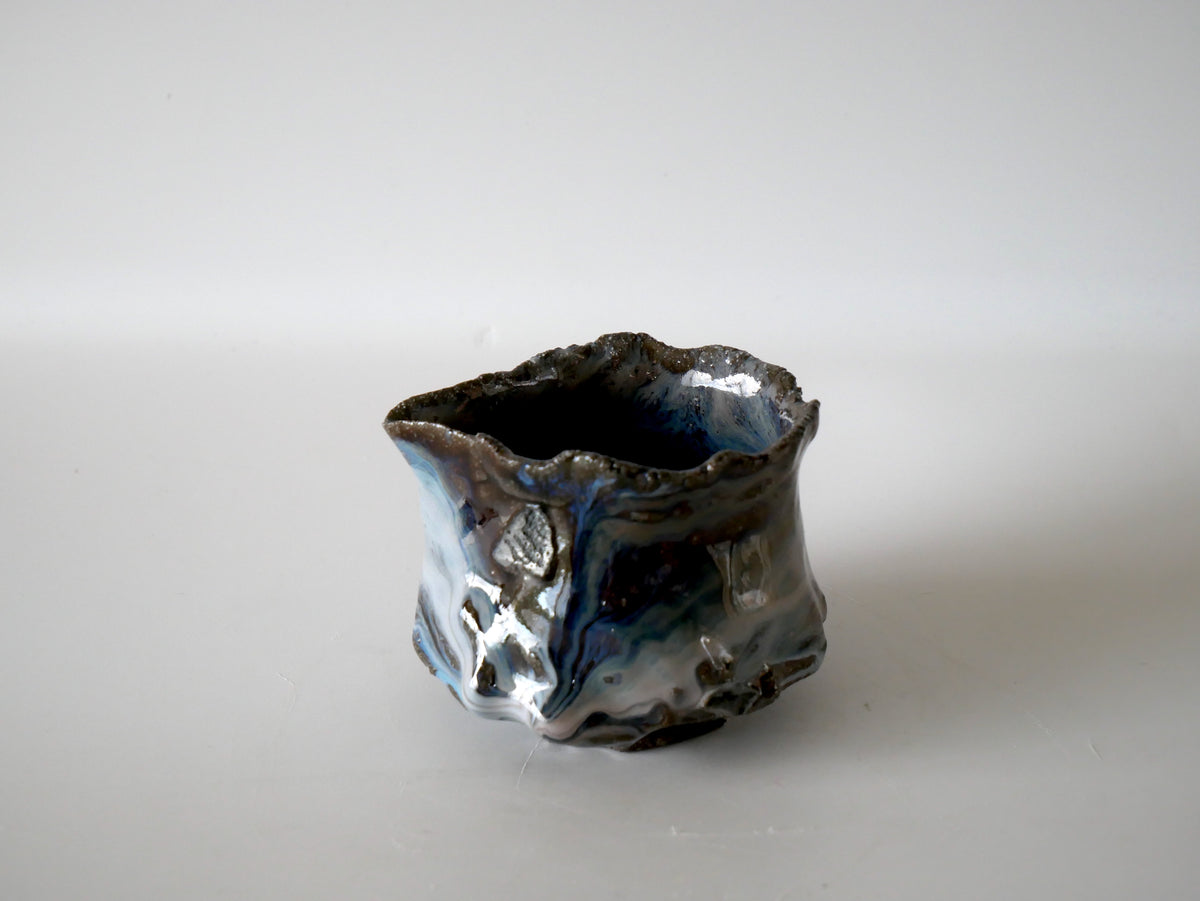 Takashi Kimura [084. Ash-glazed Spouted Bowl]