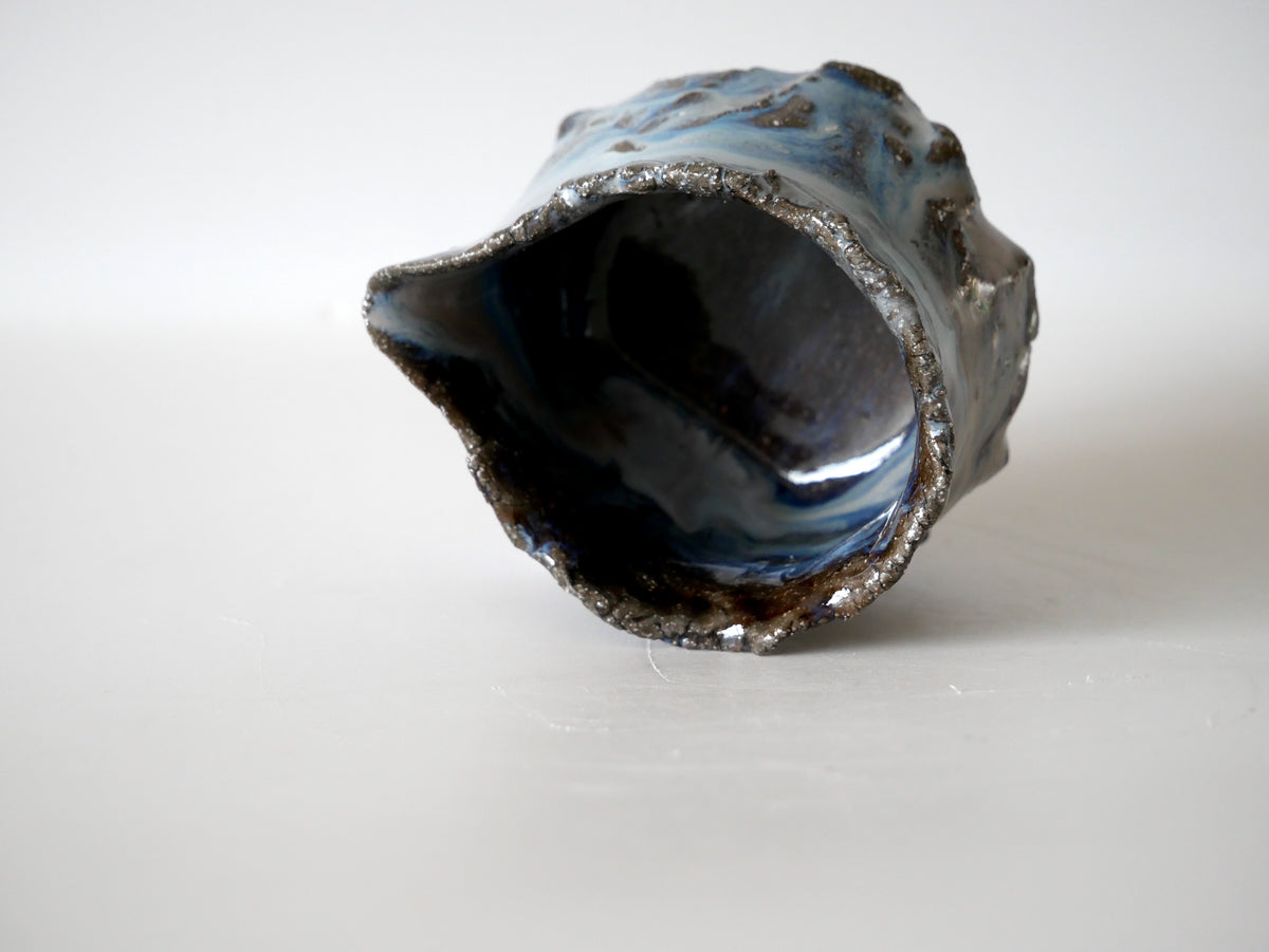 Takashi Kimura [084. Ash-glazed Spouted Bowl]