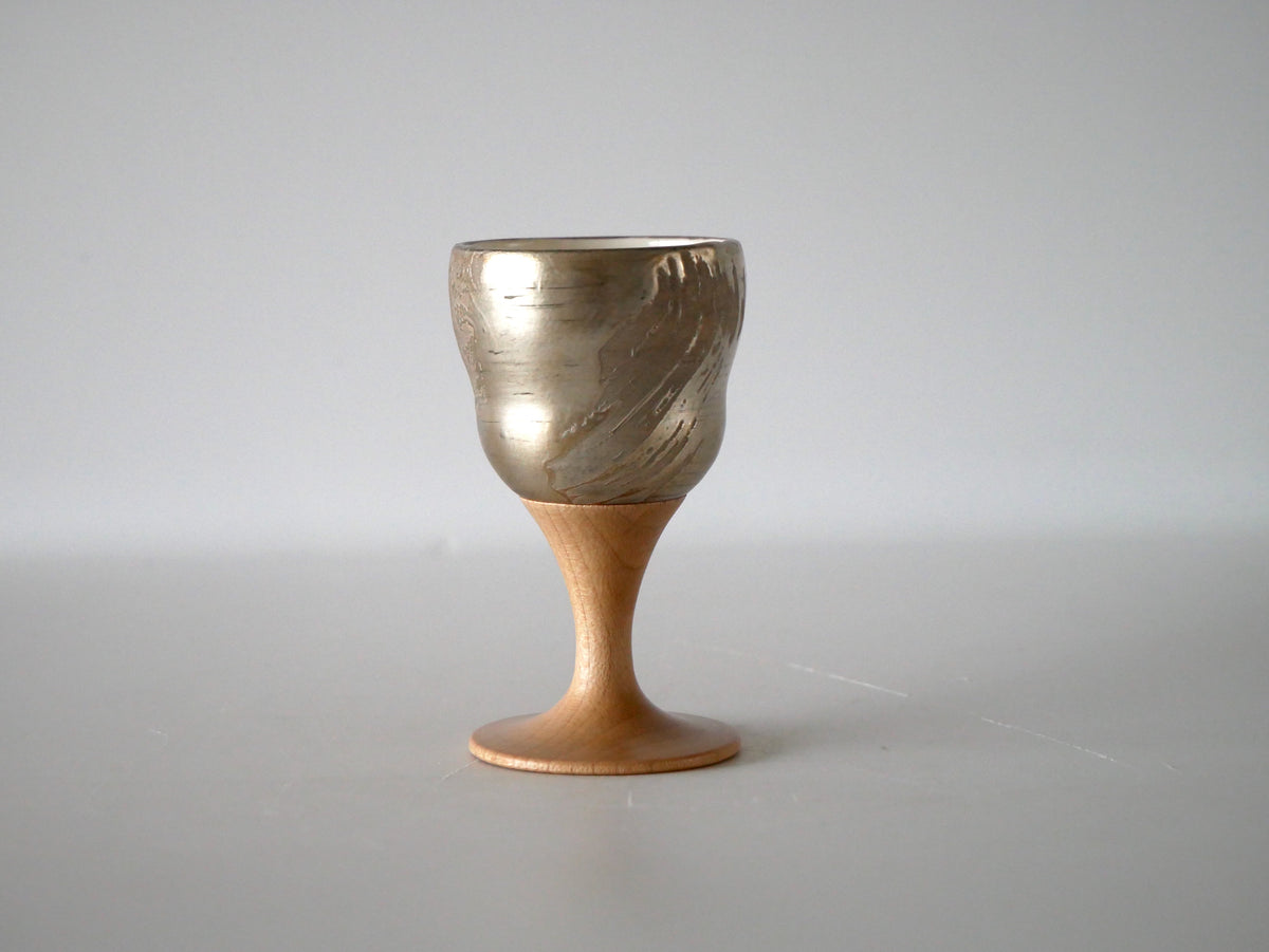 Kazue Wakabayashi [42. Silver Lacquer Western Cup (Small)]