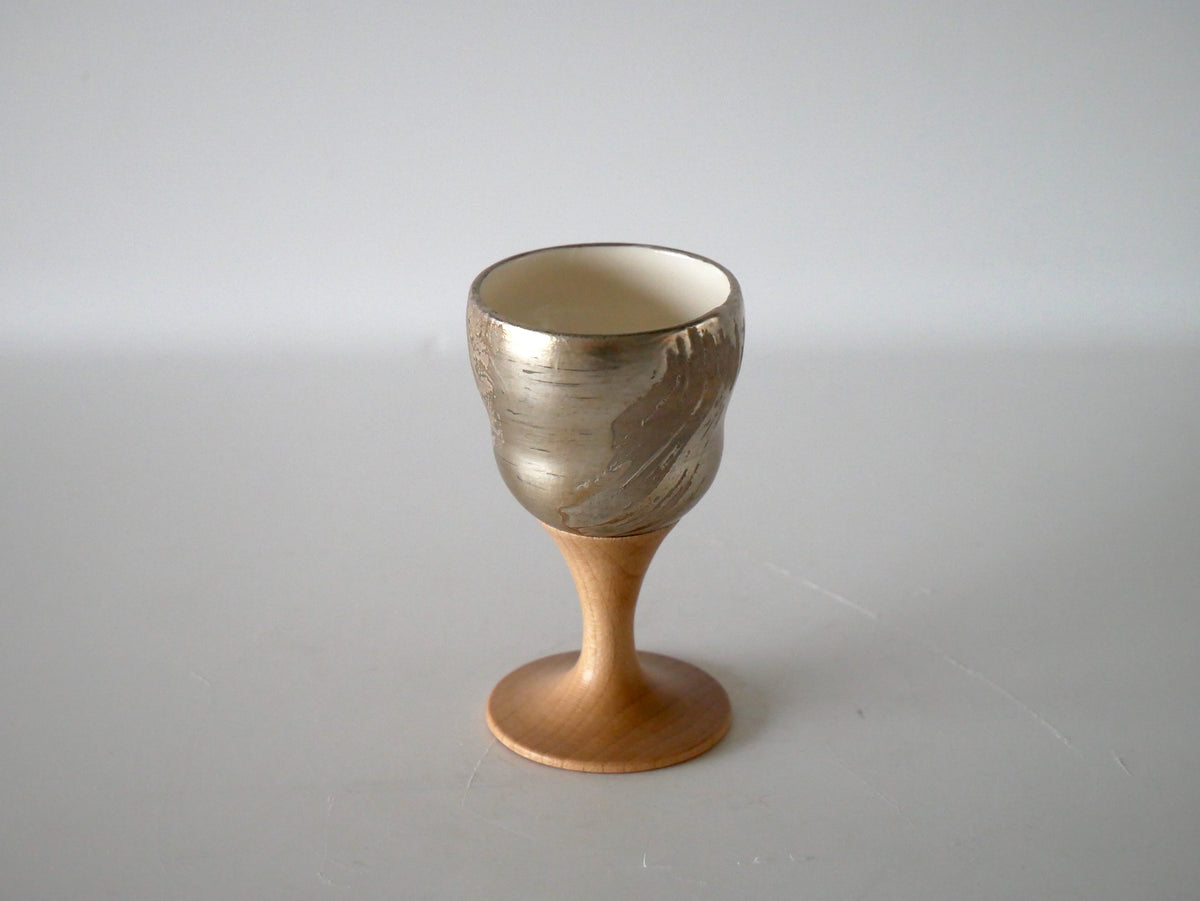 Kazue Wakabayashi [42. Silver Lacquer Western Cup (Small)]