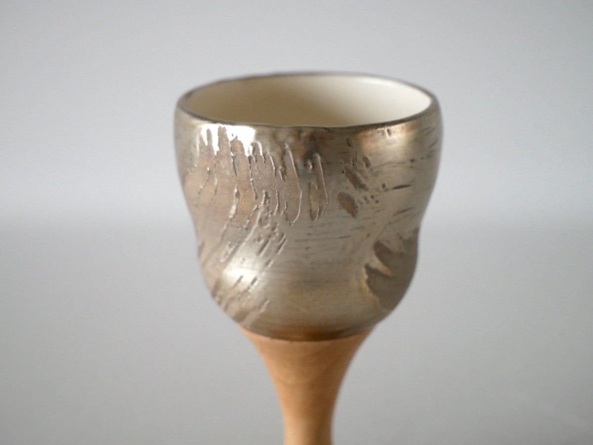 Kazue Wakabayashi [42. Silver Lacquer Western Cup (Small)]