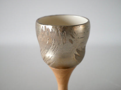 Kazue Wakabayashi [42. Silver Lacquer Western Cup (Small)]