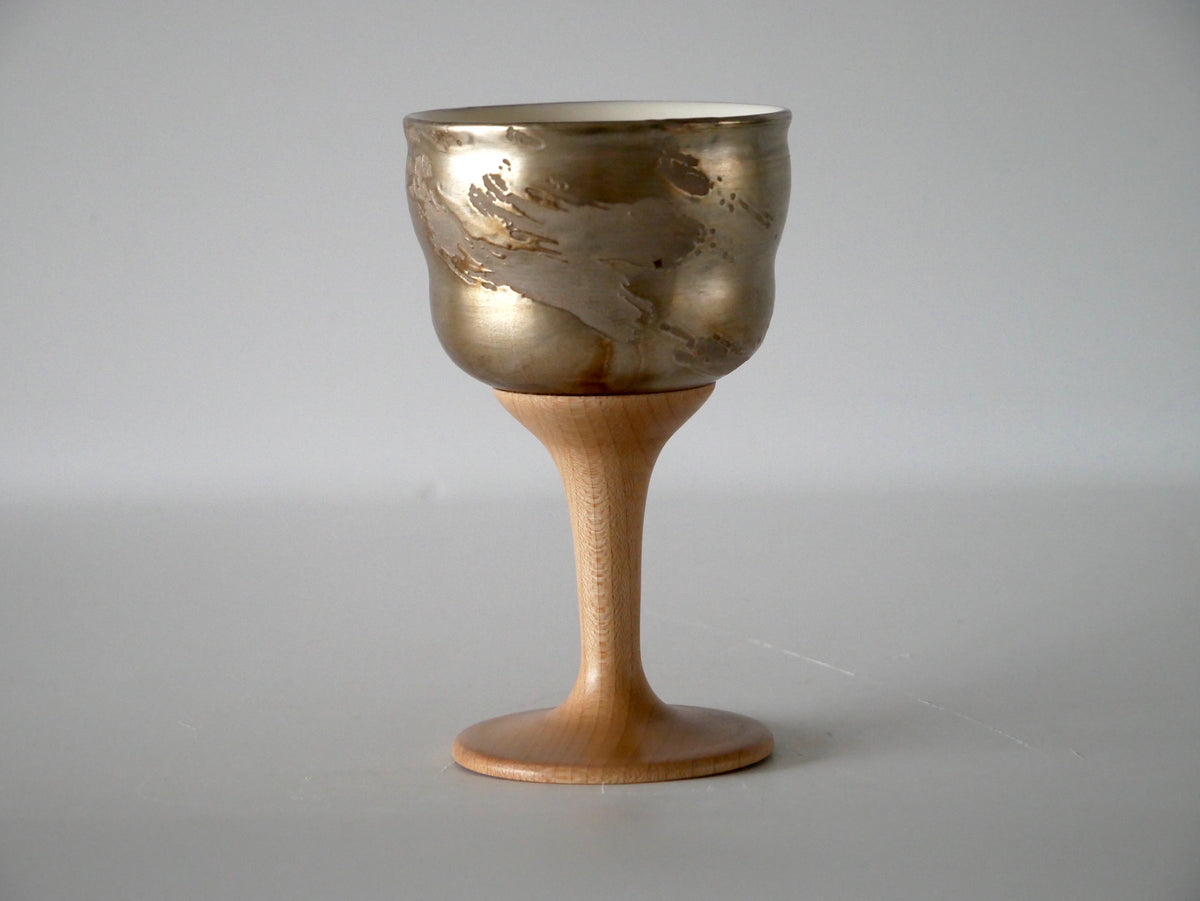 Kazue Wakabayashi [41. Silver Lacquer Western Cup (Large)]