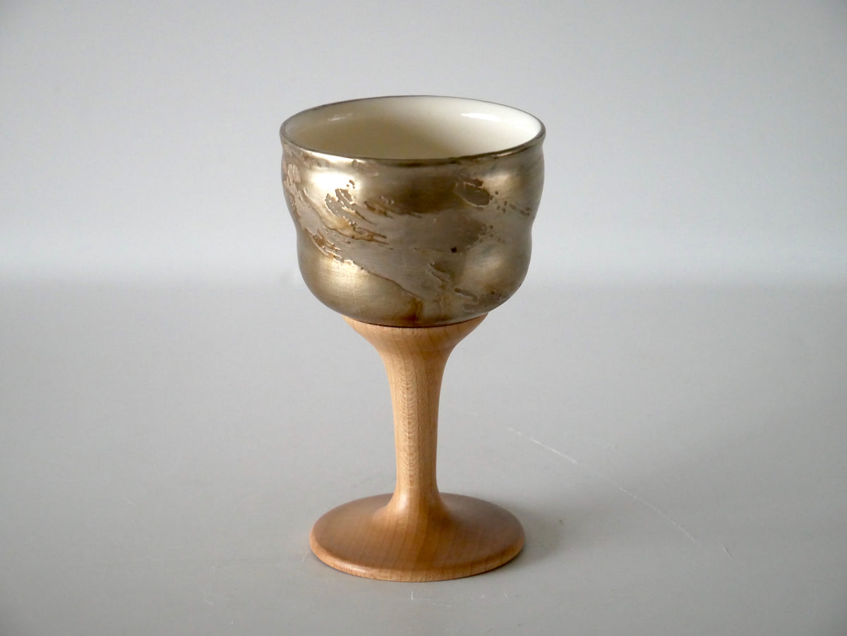 Kazue Wakabayashi [41. Silver Lacquer Western Cup (Large)]