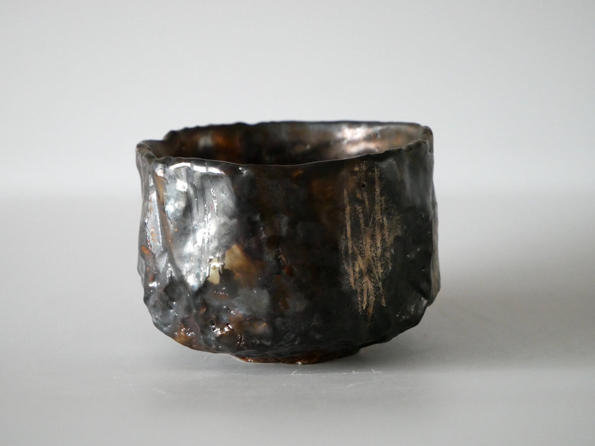 WAKABAYASHI Kazue [09. Silver-Glazed Changing Tea Bowl]