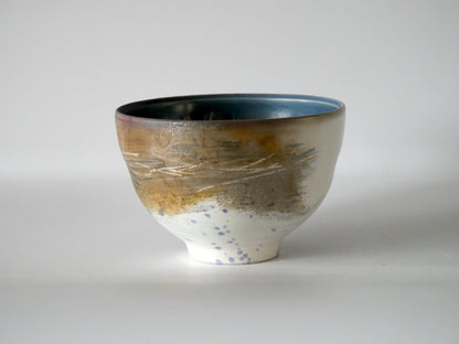 Wakabayashi Kazue [03. Silver lacquerware tea bowl]