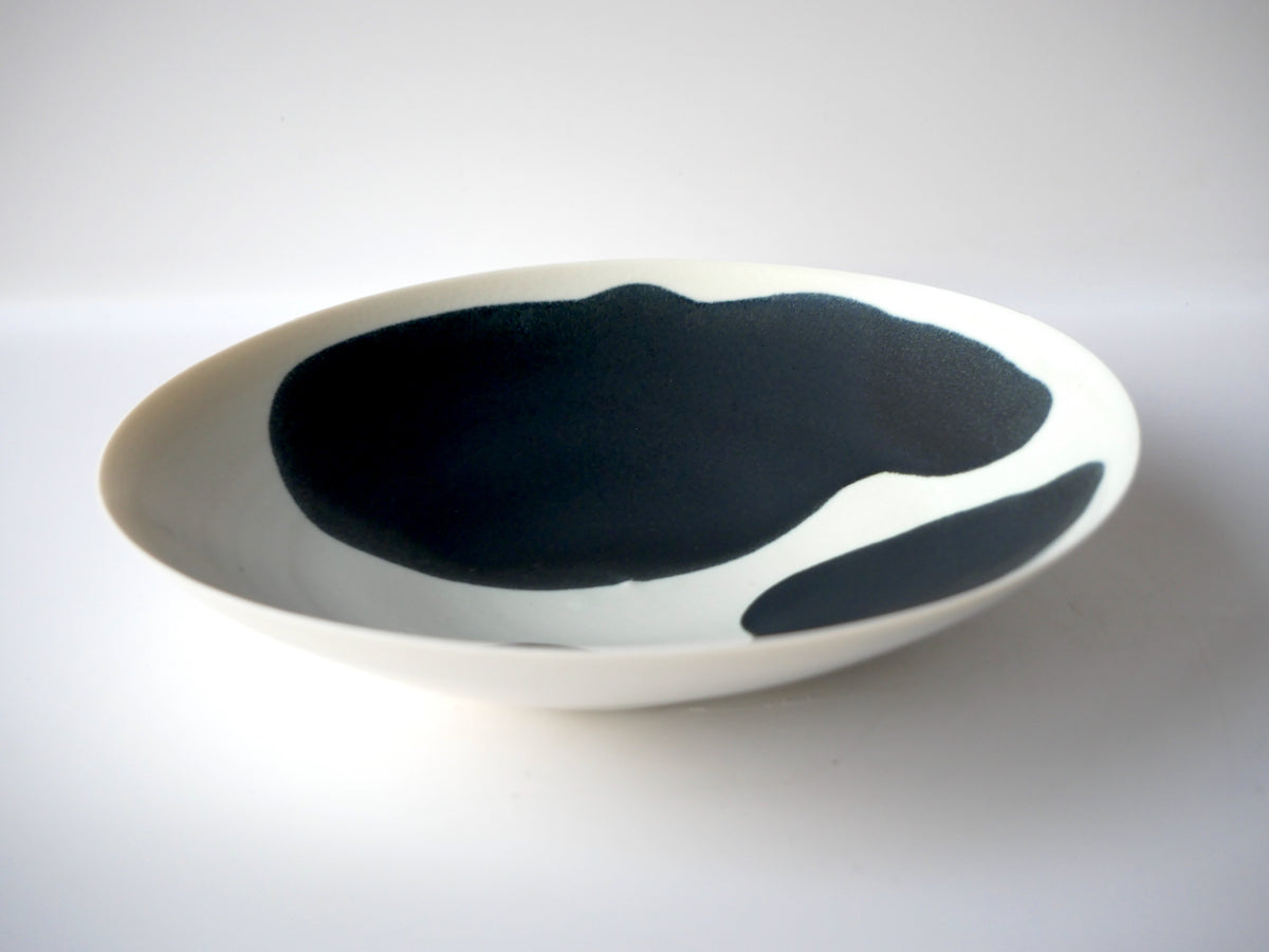 Naotsugu Yoshida [02-l. Bowl (Half-patterned)]